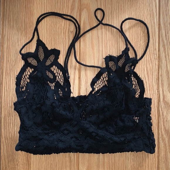 Free People Other - Free People Black Bralette